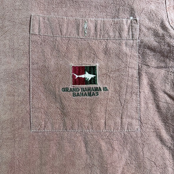 Miro Overseas Grand Bahama Island Bahamas Shirt Camp Casual Button Down - Picture 3 of 10